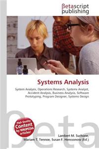 Systems Analysis