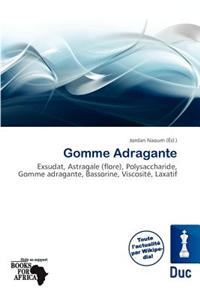 Gomme Adragante