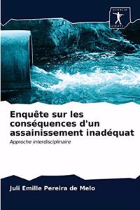 Enquête sur les conséquences d'un assainissement inadéquat