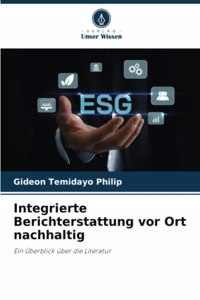 Integrierte Berichterstattung vor Ort nachhaltig