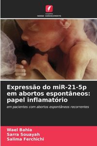Expressão do miR-21-5p em abortos espontâneos