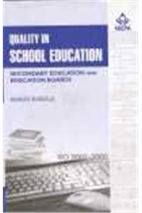 Quality In School Education