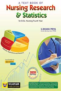 A TEXT BOOK OF NURSING RESEARCH AND STATISTICS For Fourth Year B.Sc Nursing