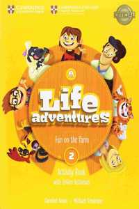 Life Adventures Level 2 Activity Book with Home Booklet and Online Activities