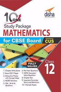 10 in One Study Package for CBSE Mathematics Class 12 with 5 Model Papers
