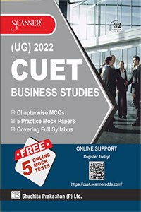 Scanner for CUET (UG) Business Studies with Practice Sets; CUCET - Central Universities Common Entrance Test