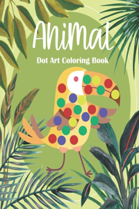 Animal Dot Art Coloring Book