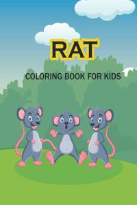 Rat Coloring Book for Kids
