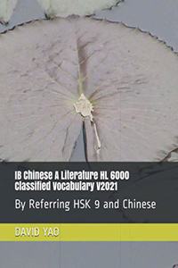 IB Chinese A Literature HL 6000 Classified Vocabulary V2021