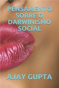 Pensamento Sobre O Darwinismo Social