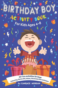 Birthday Boy Activity Book