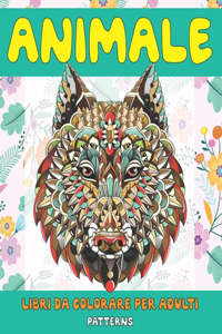 Libri da colorare per adulti - Patterns - Animale