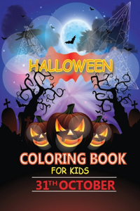 Halloween Coloring Book for Kids