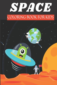 Space Coloring Book for Kids