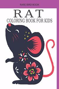 Rat Coloring Book for Kids