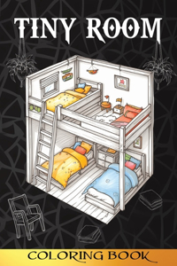 Tiny Room Coloring Book