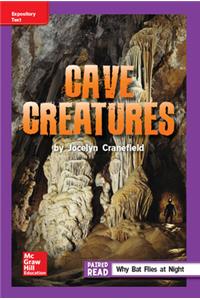 Reading Wonders Leveled Reader Cave Creatures: Ell Unit 6 Week 3 Grade 5