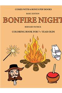 Coloring Book for 7+ Year Olds (Bonfire Night)