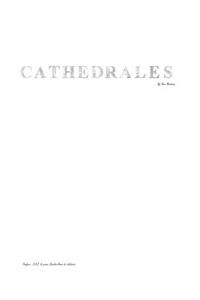 Cathédrales by Yann Messence