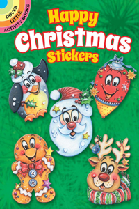 Happy Christmas Stickers