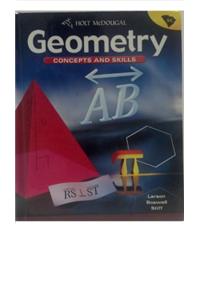 Geometry: Concepts and Skills: Student Edition Geometry 2010