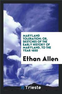 Maryland Toleration