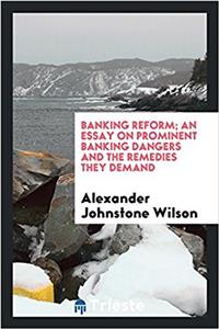 Banking Reform; An Essay on Prominent Banking Dangers and the Remedies They Demand