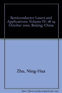 Semiconductor Lasers and Applications