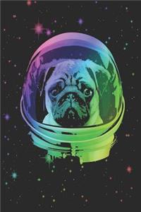 Notizbuch mit Mops