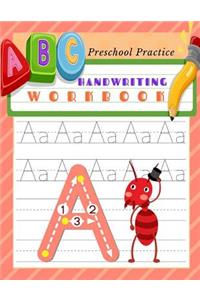 Preschool Practice Handwriting Workbook