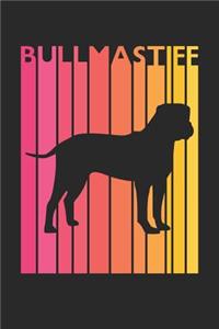 Vintage Bullmastiff Notebook - Gift for Bullmastiff Lovers - Bullmastiff Journal
