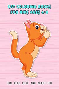 Cat Coloring Books For Kids Ages 4-8