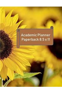 Academic Planner Paperback 8.5 x 11