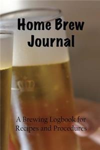 Home Brew Journal