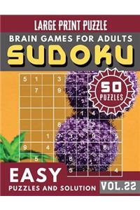 SUDOKU Easy Large Print