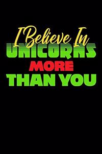 I Believe In Unicorns More Than You