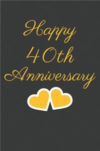 Happy 40th Anniversary