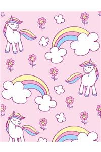 Rainbow Unicorn Notebook