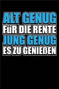 Jung Genug, Die Rente Zu Genießen