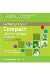 Compact First for Schools Class Audio CD