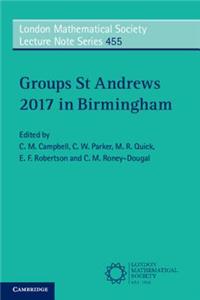 Groups St Andrews 2017 in Birmingham