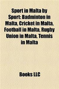 Sport in Malta by Sport