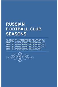Russian Football Club Seasons
