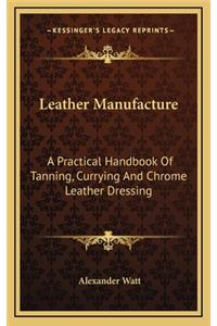 Leather Manufacture