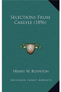 Selections from Carlyle (1896)