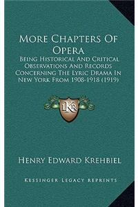 More Chapters Of Opera