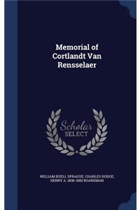 Memorial of Cortlandt Van Rensselaer