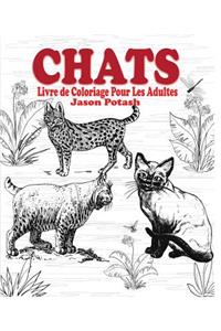 Chats Livre de Coloriage Pour Les Adultes