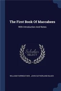 First Book Of Maccabees