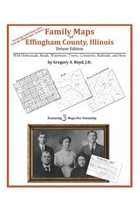 Family Maps of Effingham County, Illinois